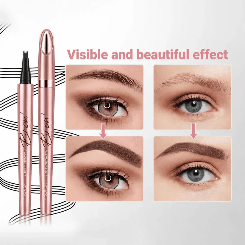 Waterproof Micro-Fork Eyebrow Pencil