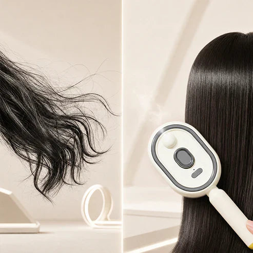 LAST DAY - BUY 1 GET 1 FREE 😍 Essential Oil Mist Air Cushion Massage Comb Self Cleaning Anti Static Hair Care Brush